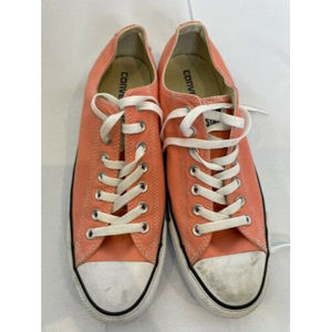CONVERSE ALL-STAR  Orange Low-Top Men 9.5